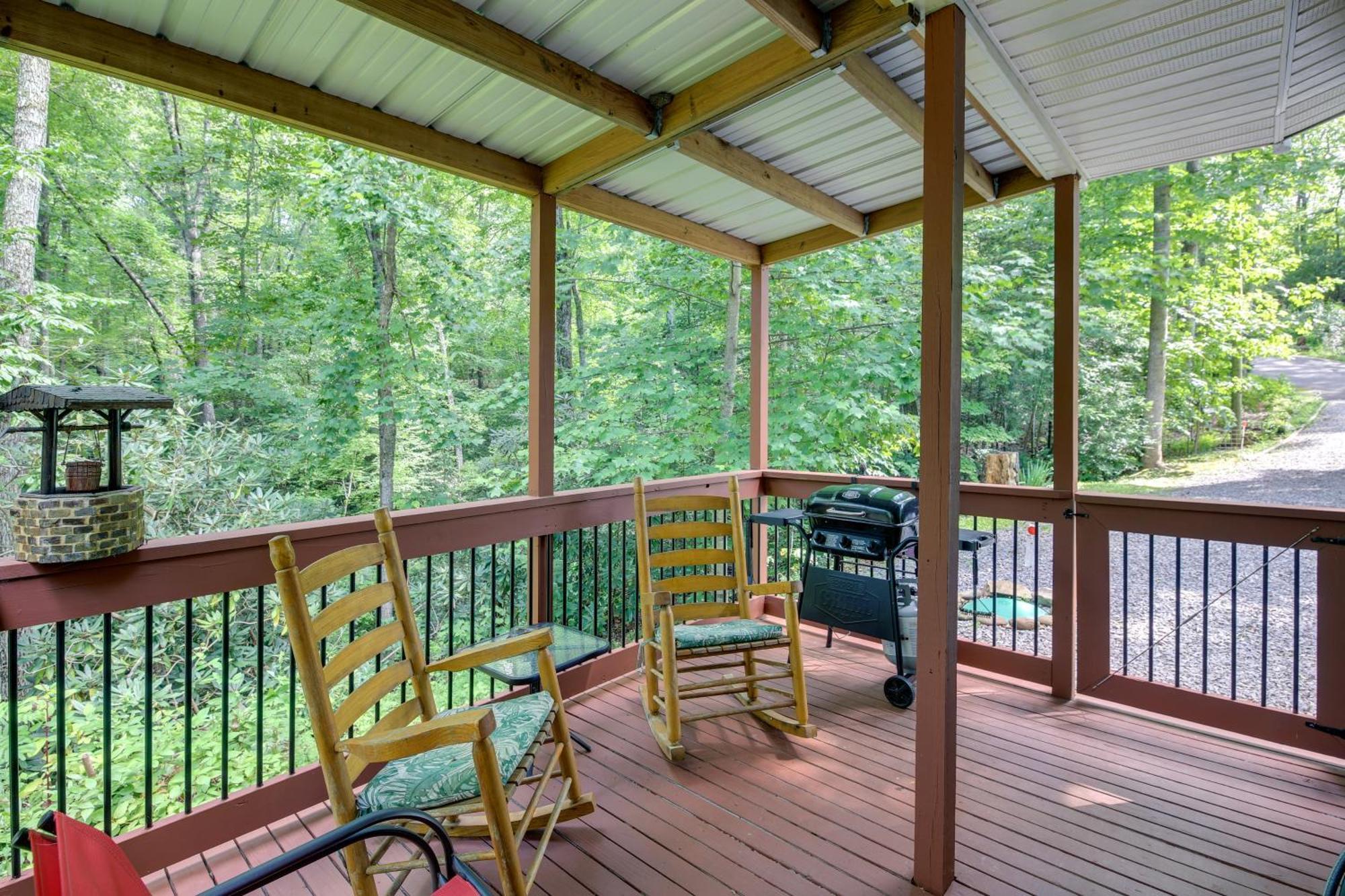 Quaint Smoky Mountain Cabin - 4 Mi To Gatlinburg! Luaran gambar